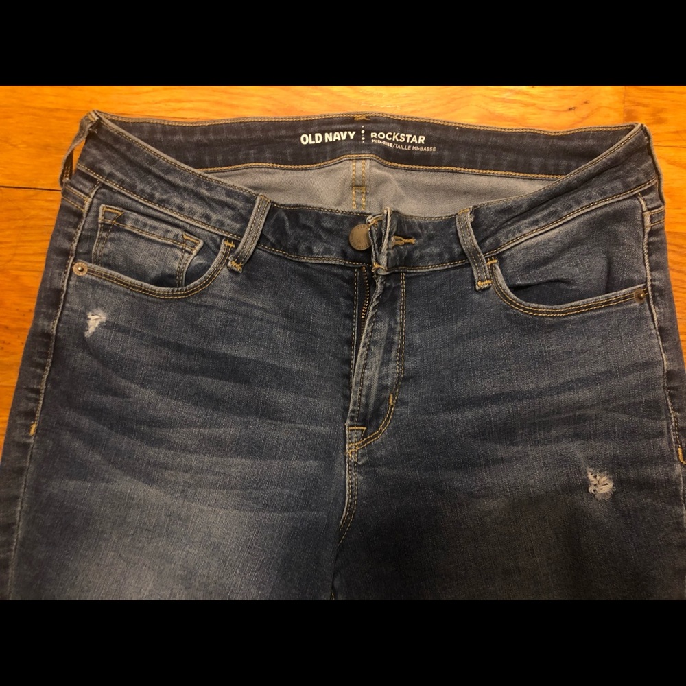 Dark wash jeans